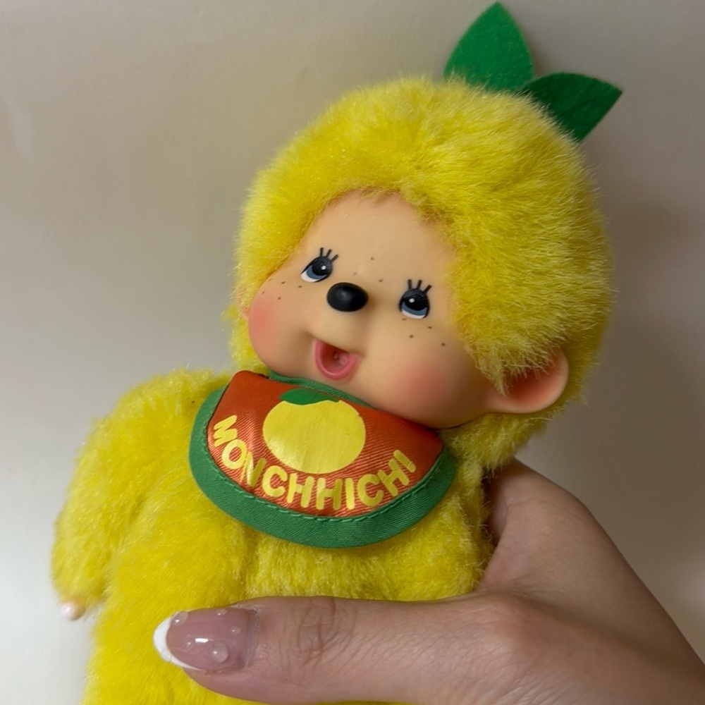 Summer Orange Monchhichi Miyazaki Limited Rare Sekiguchi Plush Doll 🇯🇵 - Picture 6 of 13